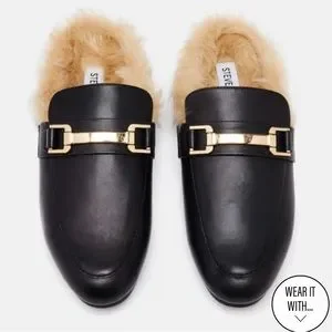 ◆Steve Madden◆KHLOE ブラックレザー スリッポン 送料込 Steve Madden | Shoes | Steve Madden Khloe Black Leather Nib